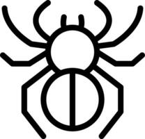 Spider icon price is free vector