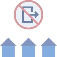 A blue arrow pointing to a phone and a red arrow pointing to a phone vector