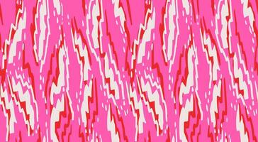 Hand drawn abstract dynamic organic shapes seamless pattern. pink background with unique texture ornament. Contemporary print. vector