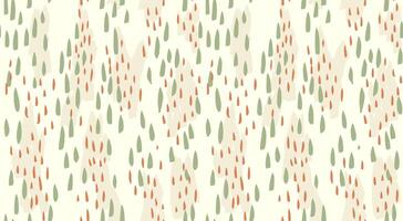 hand drawn sketch abstract organic shapes seamless pattern. Unique spotted print on a light background. Contemporary minimalist ornament vector