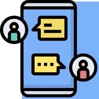Chatbot for customer service vector