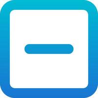 A blue square with an arrow on it vector