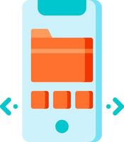 Mobile app development services vector
