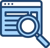 Search engine optimization icon vector