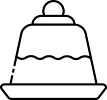 A butter dish with a lid on it vector