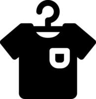 A black t - shirt with a question mark on it vector
