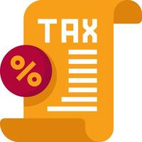 Tax calculator illustration design vector