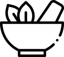 A black and white image of a bowl with a spoon and a knife vector