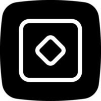 A square with a square in the middle vector