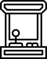 A black and white icon of a computer vector