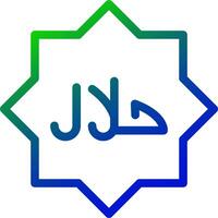 Islamic calligraphy logo vector
