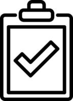 Checklist illustration design vector