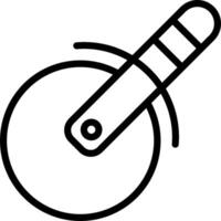 A black and white icon of a clock vector