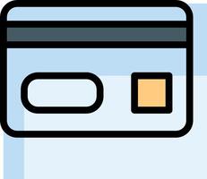 A credit card icon on a white background vector