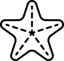 Starfish illustration design vector