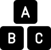 Alphabetic alphabetics - alphabetics vector