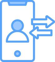 Mobile app development services vector