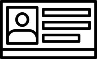 A black and white icon of a person on a computer vector
