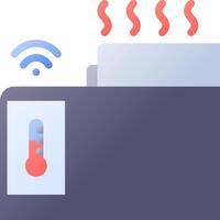 How to install a wifi thermostat vector