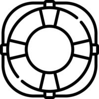Life preserver icon - free clip art vector