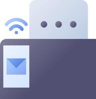 Email to pdf converter vector