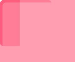 A pink square with a white border vector