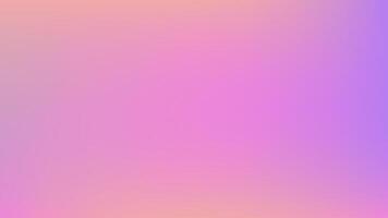 Purple hologram gradient bg. Iridescent abstract texture background. Pink and orange fluid color gradation. Soft peach ombre for trendy banner cover. Unicorn blur mesh effect on liquid design. vector