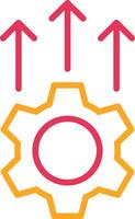 Development Line Two Color Icon vector