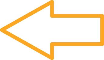 Back Line Two Color Icon vector