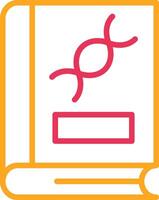 genetics Line Two Color Icon vector