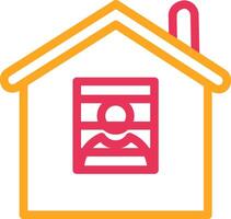 Isolation Line Two Color Icon vector