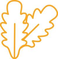Arugula Line Two Color Icon vector