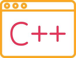Development Line Two Color Icon vector