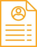 Employment Line Two Color Icon vector