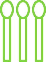 Match Line Two Color Icon vector