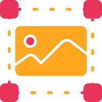 Image Glyph Two Color Icon vector