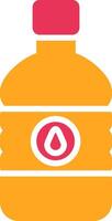 Mineral Water Glyph Two Color Icon vector
