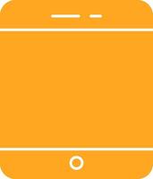 Tablet Glyph Two Color Icon vector