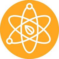 Science Glyph Two Color Icon vector
