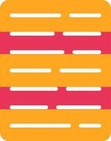 Test Glyph Two Color Icon vector