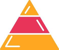 Importance Glyph Two Color Icon vector
