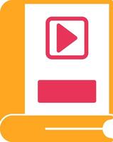 Glyph Two Color Icon vector
