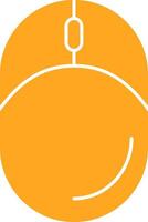 Mouse Glyph Two Color Icon vector