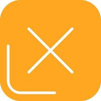Interface Glyph Two Color Icon vector