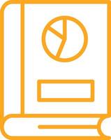 statistic Line Multi Colors Icon vector