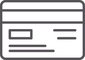 Credit Card Line Multi Colors Icon vector