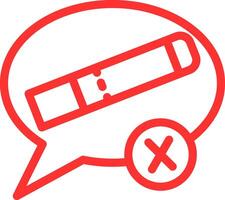 Quit Smoking Line Multi Colors Icon vector