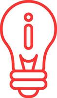 idea Line Multi Colors Icon vector