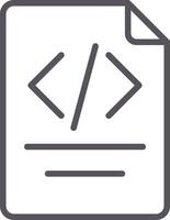 Paper Line Multi Colors Icon vector