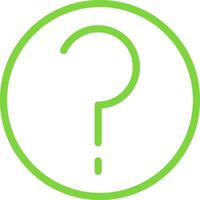 Help Line Multi Colors Icon vector